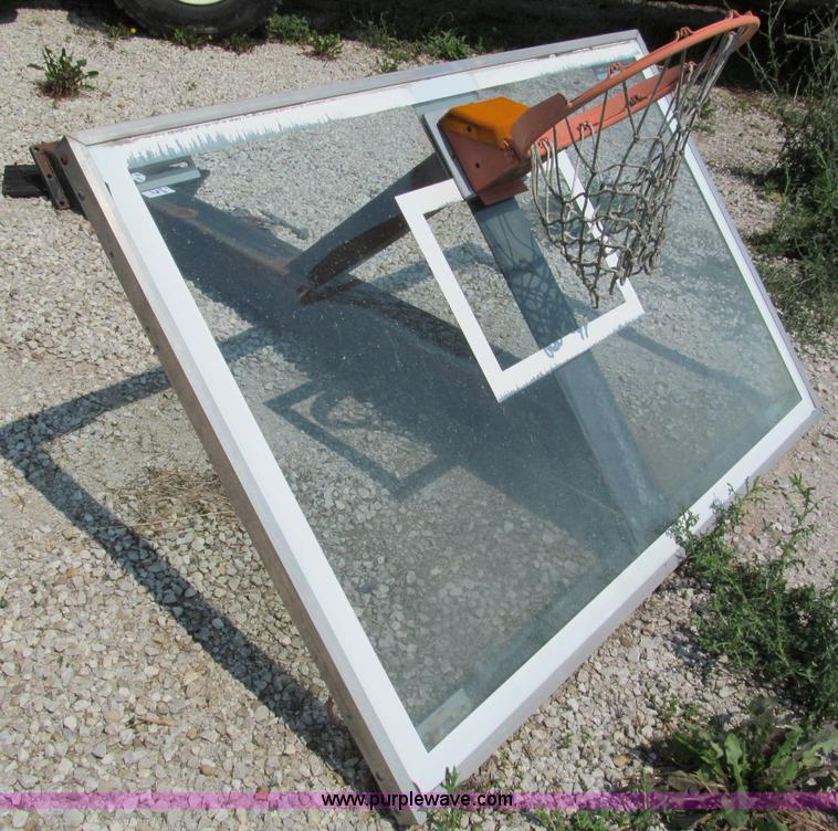 image for item C2237 Goalrilla basketball backboard and pole
