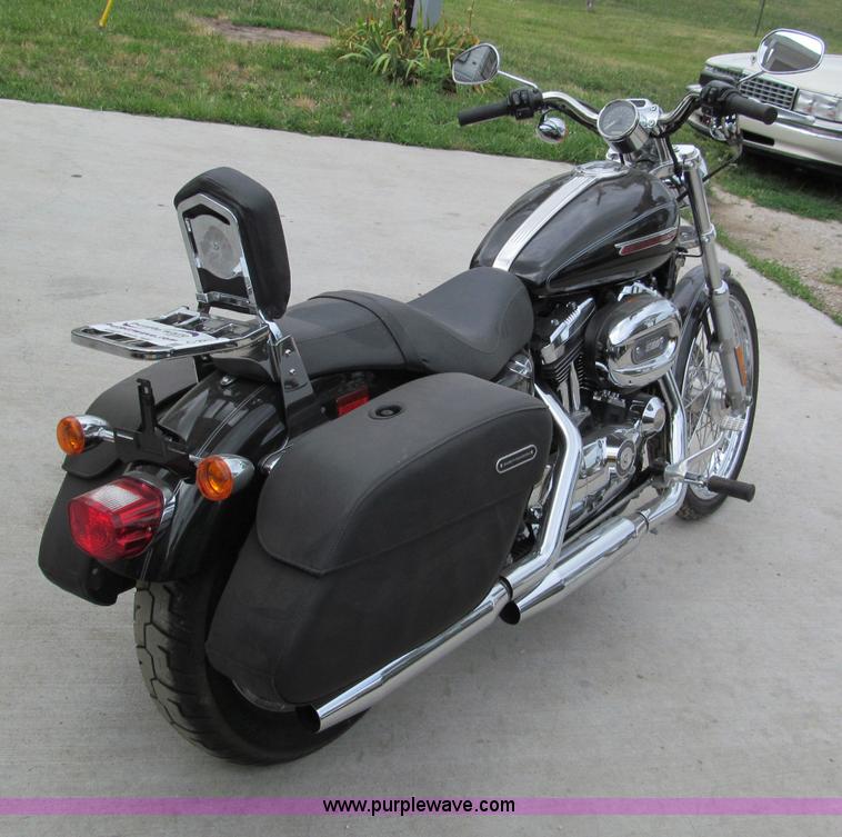 image for item C2275 2009 Harley Davidson 1200 Custom Sportster motorcycle