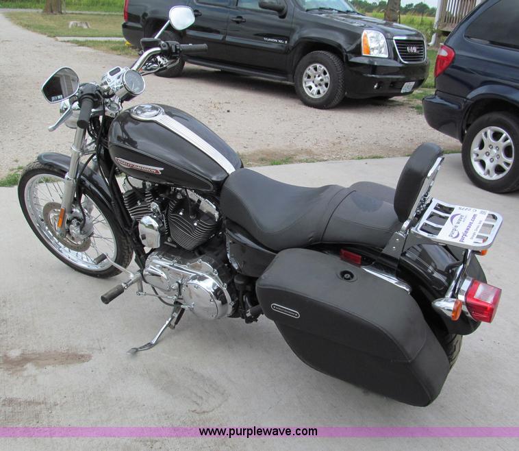 image for item C2275 2009 Harley Davidson 1200 Custom Sportster motorcycle