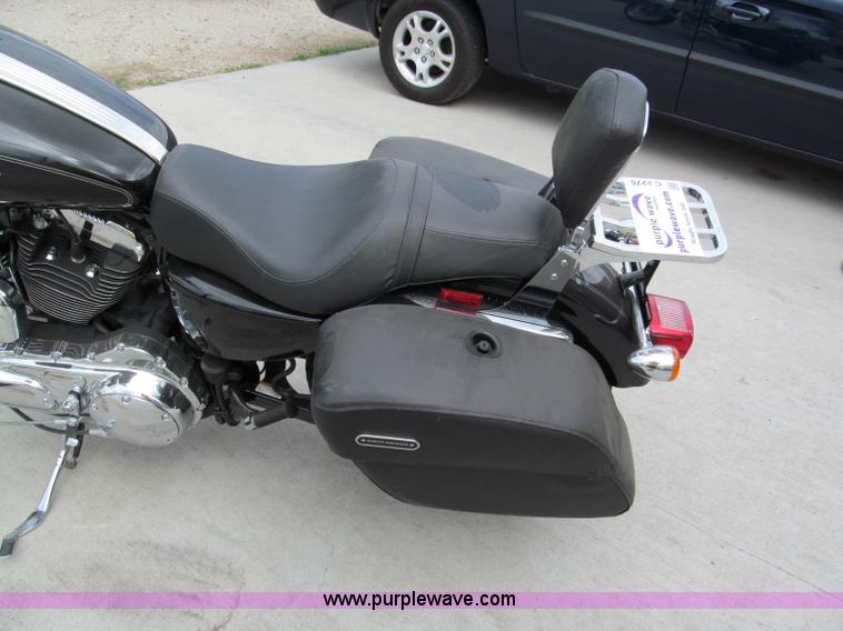 image for item C2275 2009 Harley Davidson 1200 Custom Sportster motorcycle