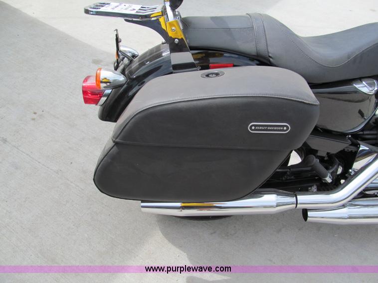 image for item C2275 2009 Harley Davidson 1200 Custom Sportster motorcycle