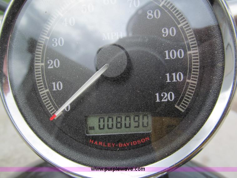image for item C2275 2009 Harley Davidson 1200 Custom Sportster motorcycle