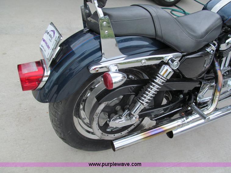 image for item C2276 2004 Harley Davidson 1200 Custom Sportster motorcycle