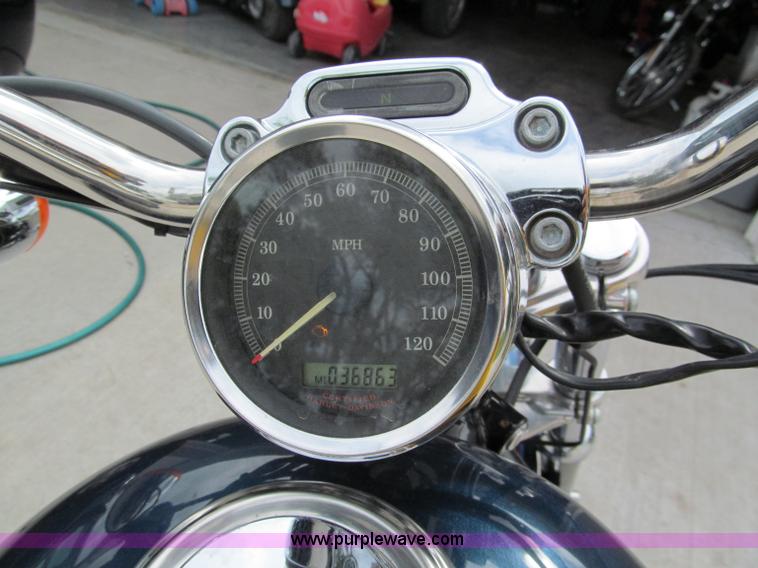 image for item C2276 2004 Harley Davidson 1200 Custom Sportster motorcycle