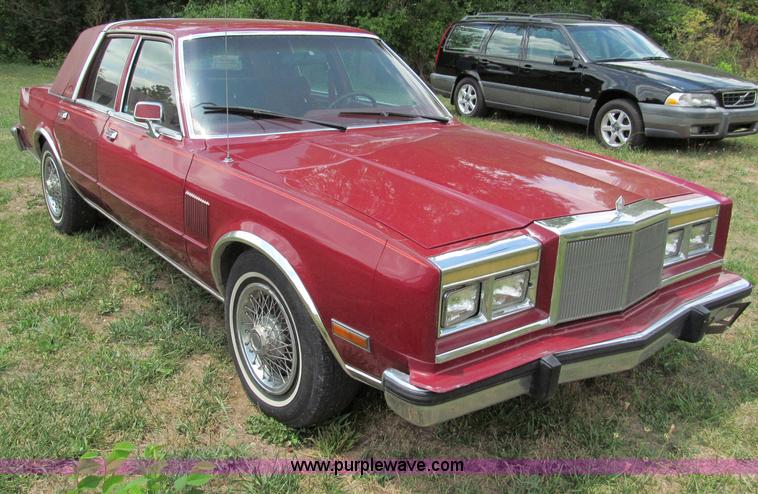 image for item C2283 1986 Chrysler Fifth Avenue