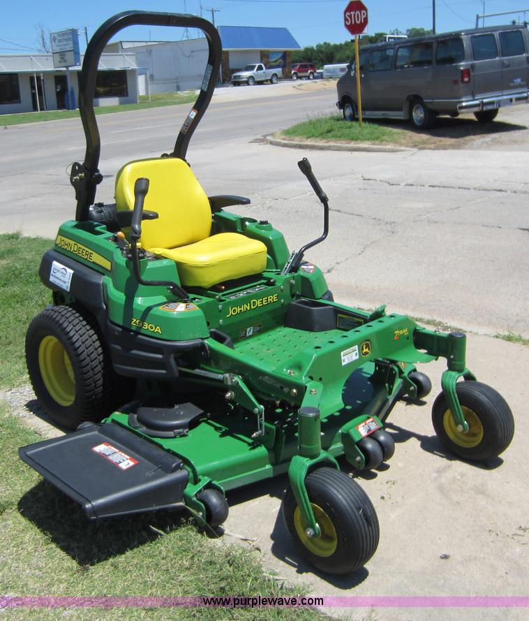 image for item D2023 2010 John Deere Z930A ZTR commercial lawn mower