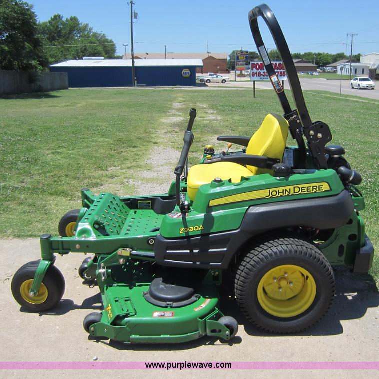 image for item D2023 2010 John Deere Z930A ZTR commercial lawn mower