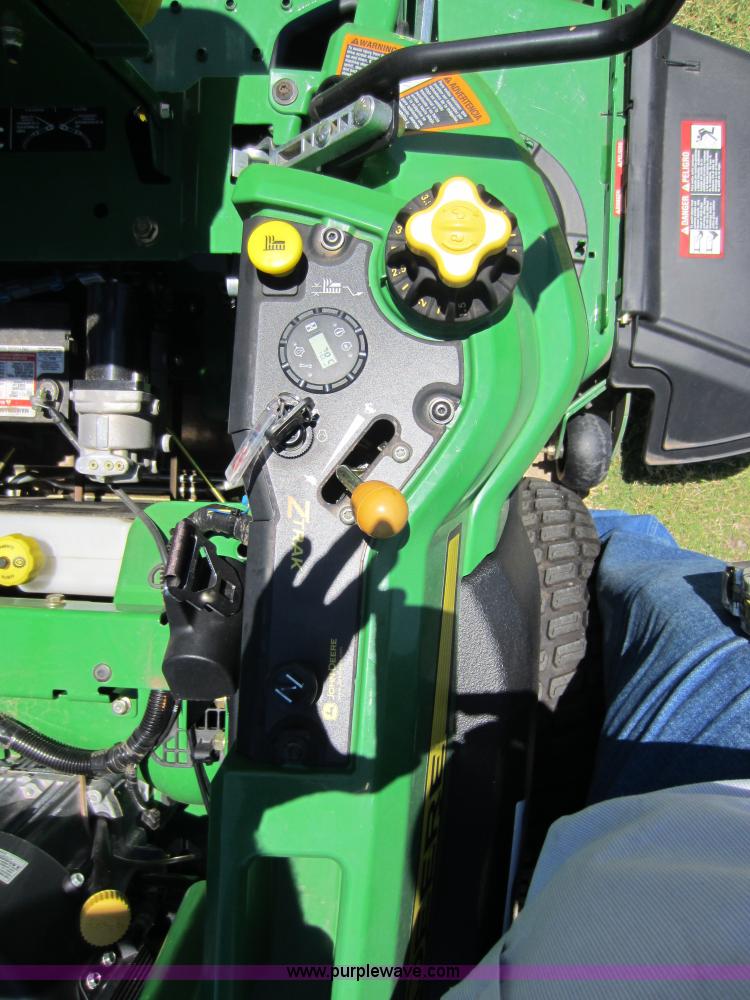 image for item D2023 2010 John Deere Z930A ZTR commercial lawn mower