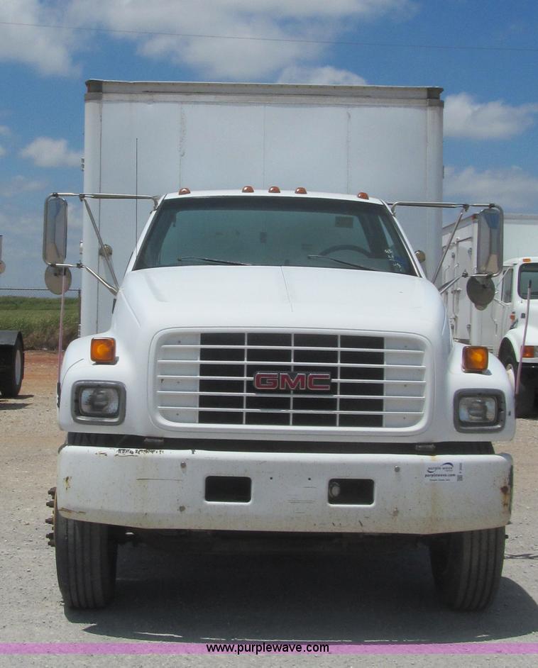 image for item F3005 1999 GMC C6500 refrigerated box truck