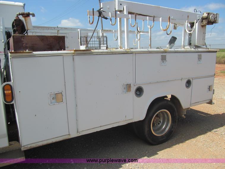 image for item F3008 1983 Ford F350 XL utility pickup truck