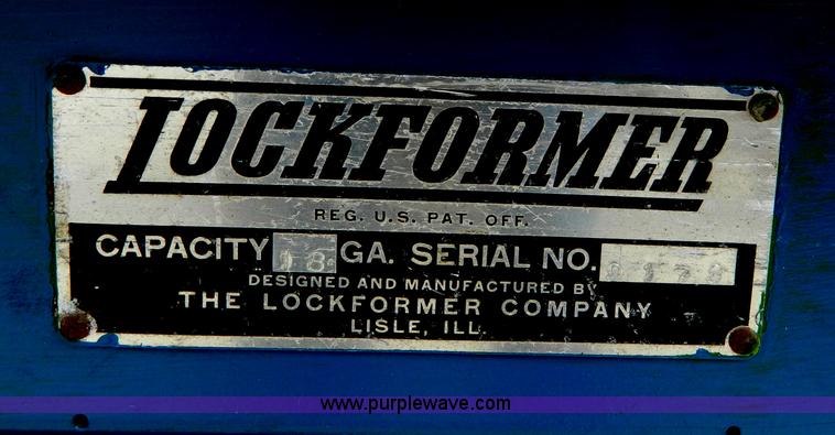 image for item M9829 Lock former