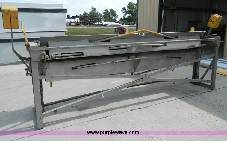 image for item M9831 Whitney-Jensen 10' sheet metal brake
