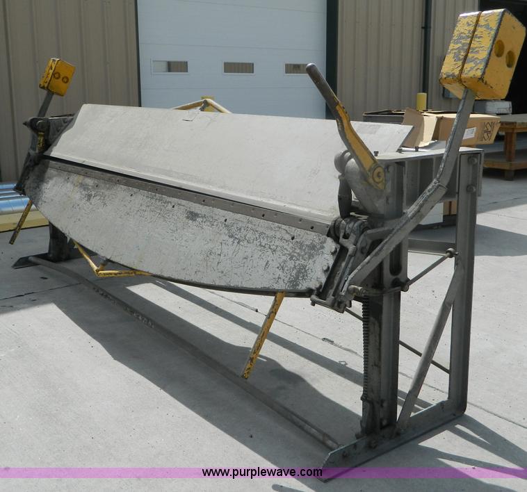 image for item M9831 Whitney-Jensen 10' sheet metal brake
