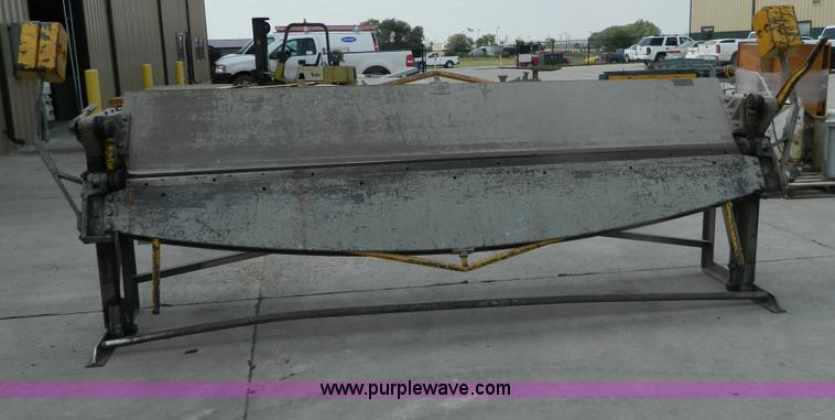image for item M9831 Whitney-Jensen 10' sheet metal brake