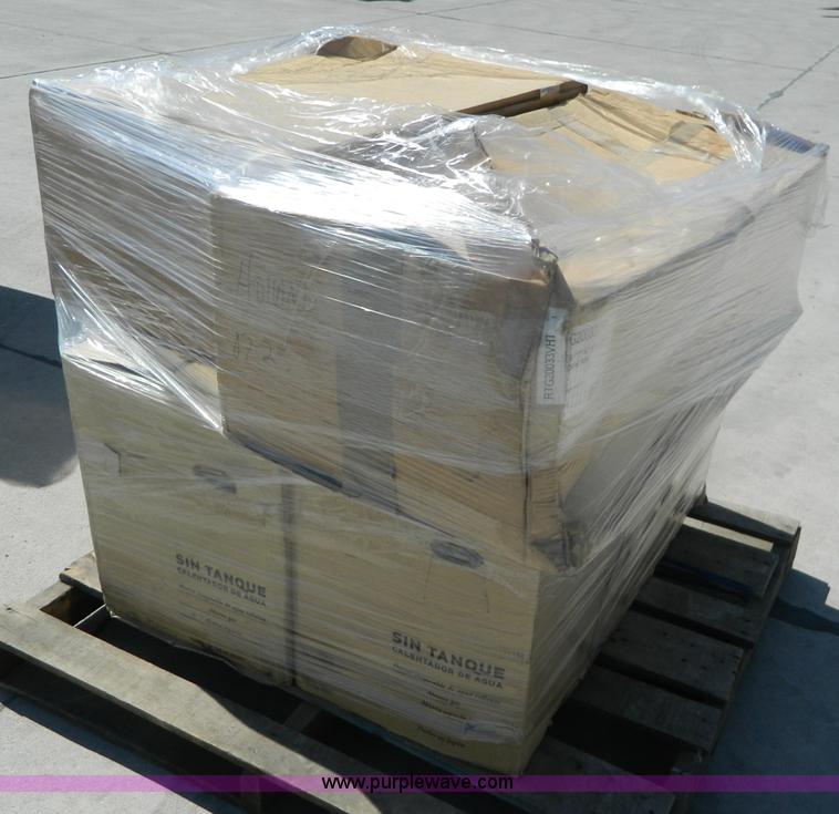 image for item M9856 (2) Rheam RTG-74DVUN-1 natural gas tank-less water heater