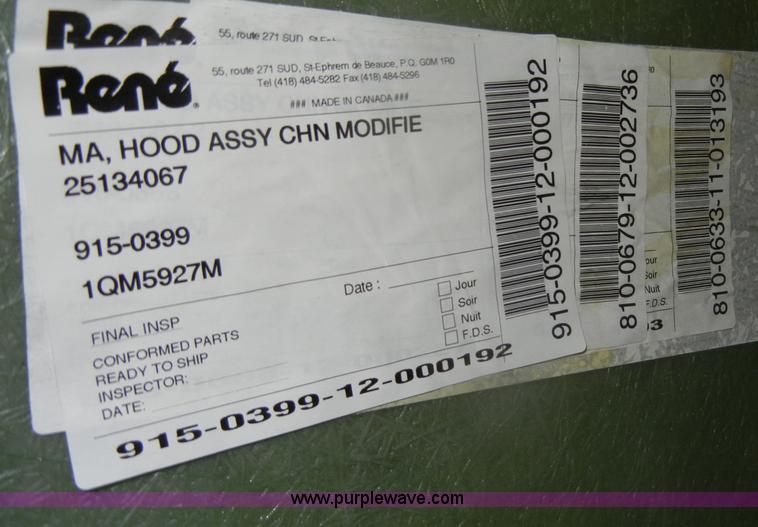 image for item N9838 Mack hood assembly