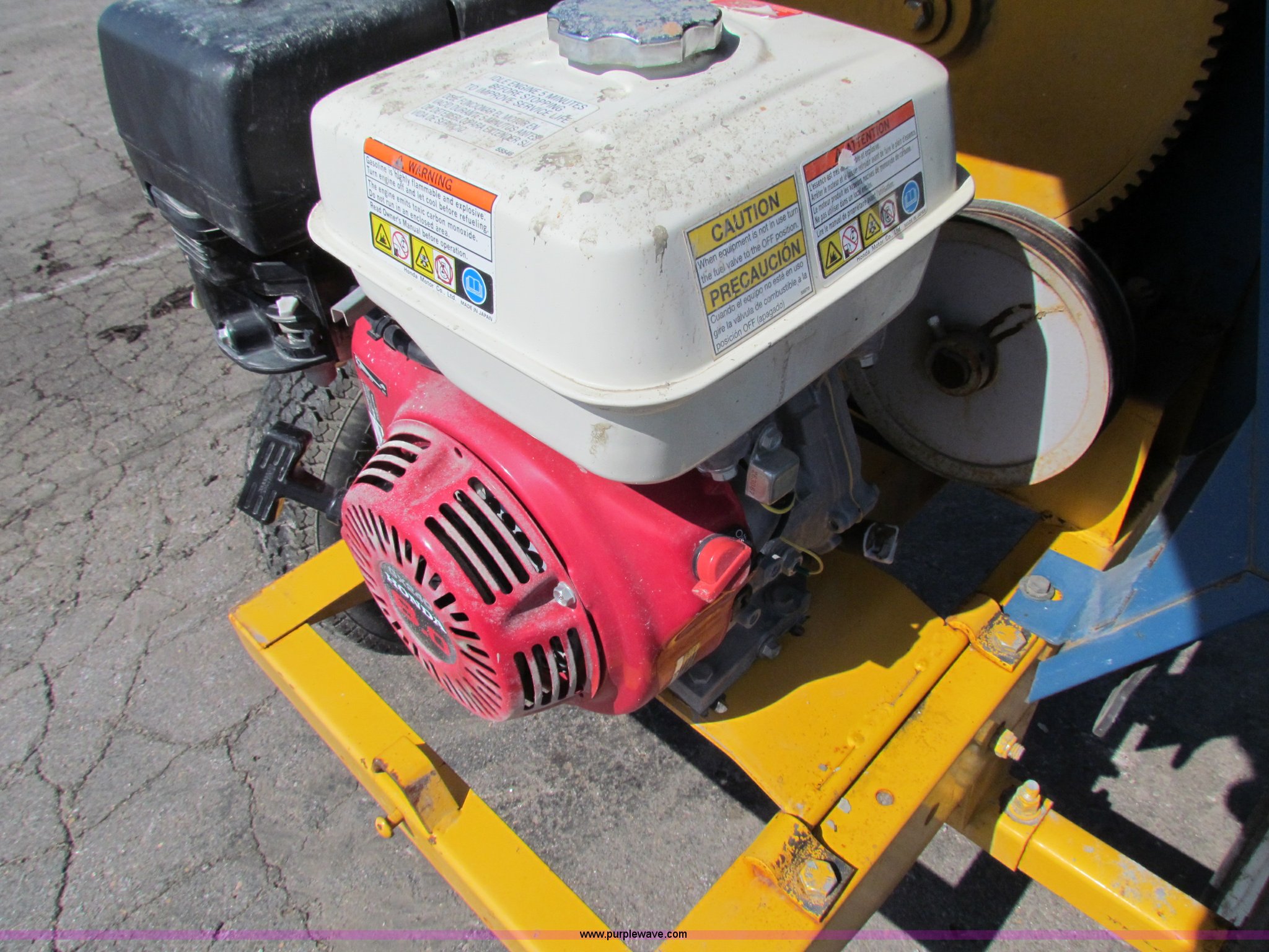 Stone 855PM gas powered cement mixer in Andover, KS Item B7282 sold