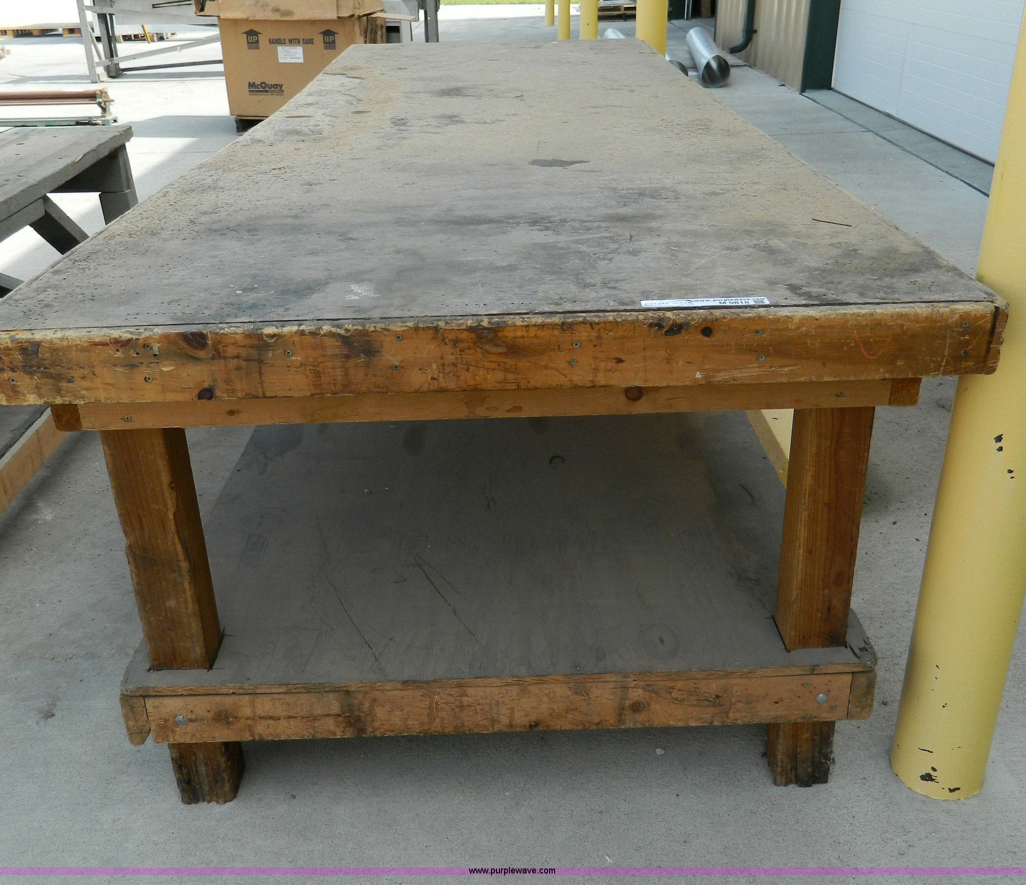 (3) sheet metal fabrication work table in Hays, KS Item M9818 sold