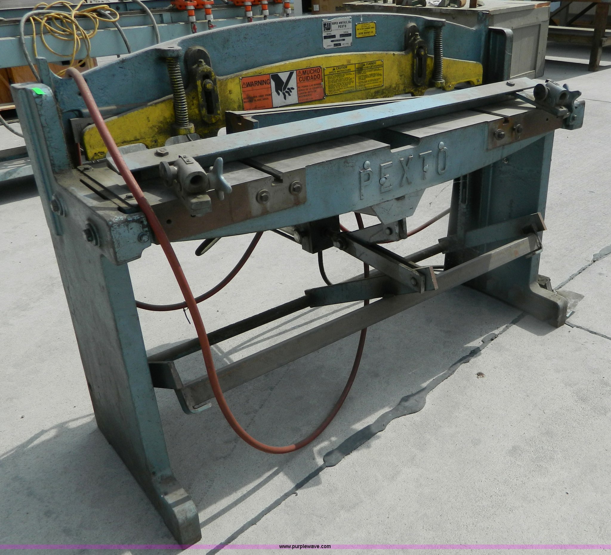 Roper Whitney Pexto 152K sheet metal tool in Hays, KS Item M9820 sold