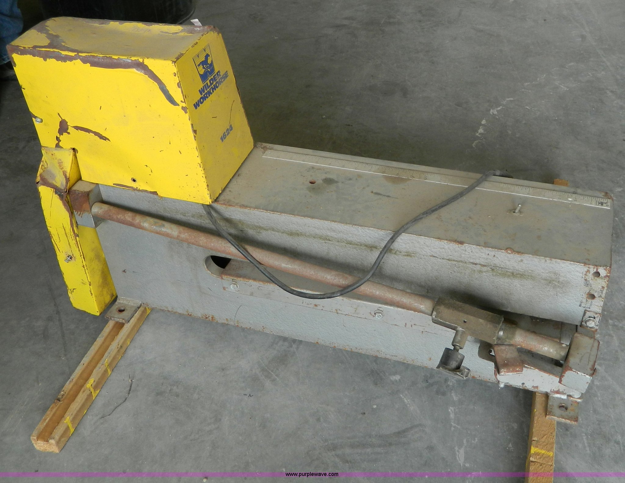 Wilder 1624 Workhorse sheet metal cutter in Hays, KS | Item M9840 sold ...