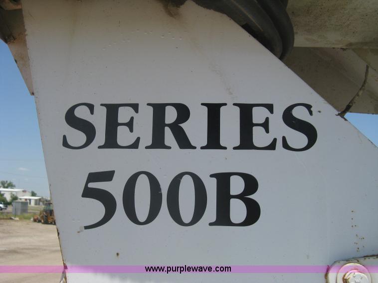 image for item A6428 1990 Ford F800 flatbed crane truck