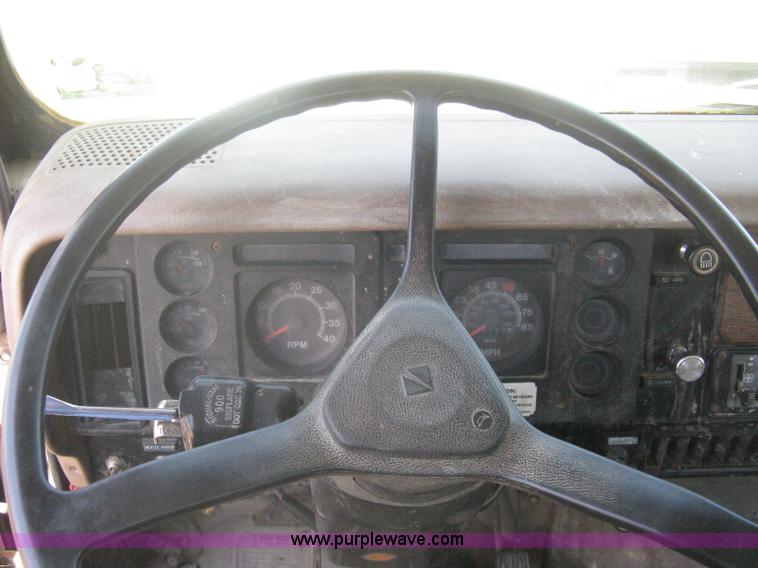 image for item A6429 1988 International S1700 flatbed dump truck