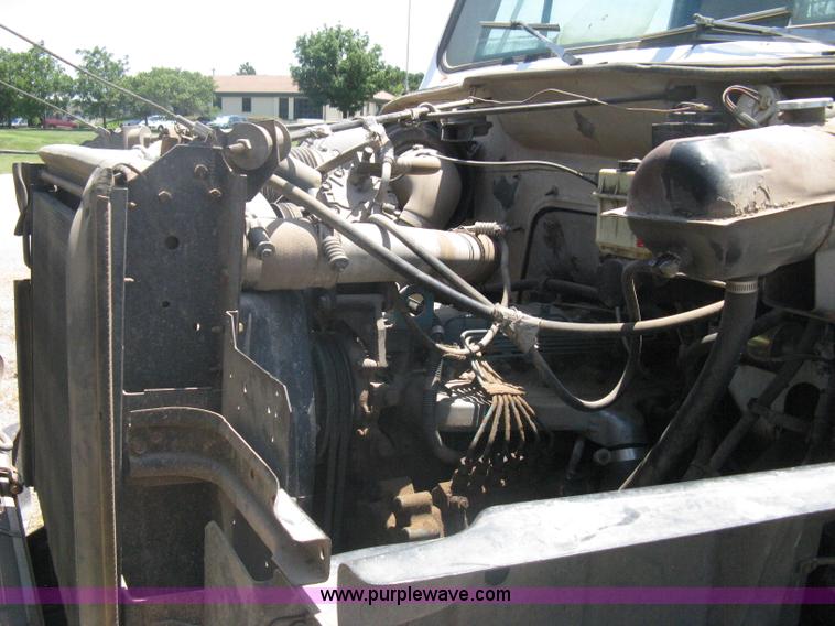 image for item A6429 1988 International S1700 flatbed dump truck