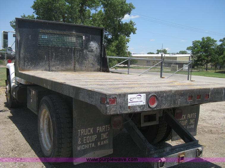 image for item A6429 1988 International S1700 flatbed dump truck