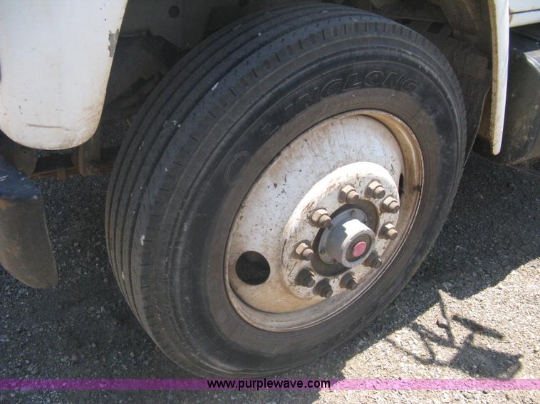 image for item A6429 1988 International S1700 flatbed dump truck