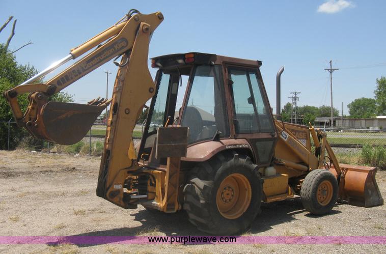image for item A6430 1993 Case 580 Super K backhoe