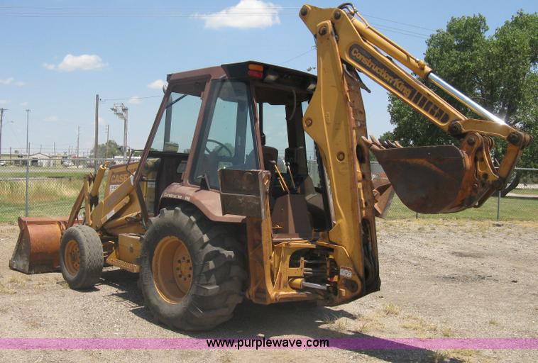 image for item A6430 1993 Case 580 Super K backhoe