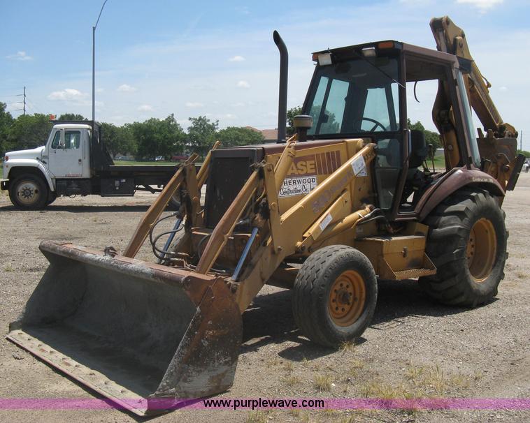 image for item A6430 1993 Case 580 Super K backhoe