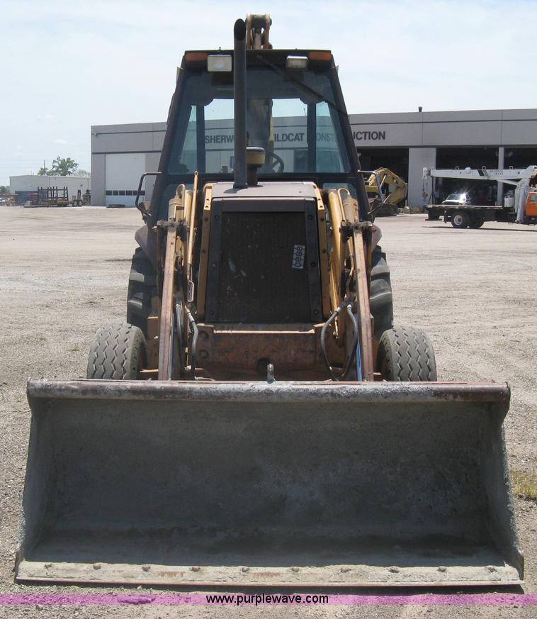 image for item A6430 1993 Case 580 Super K backhoe