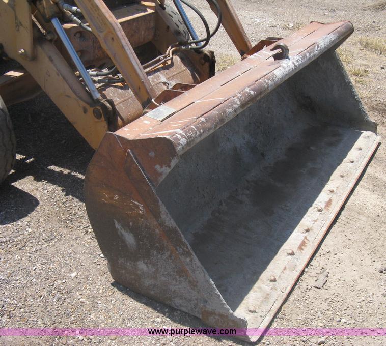 image for item A6430 1993 Case 580 Super K backhoe