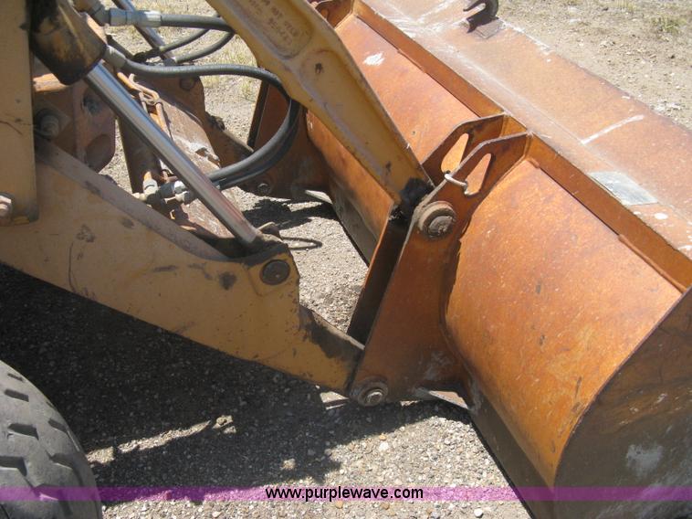 image for item A6430 1993 Case 580 Super K backhoe