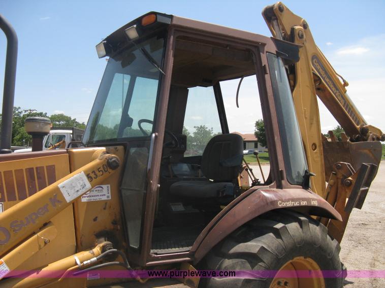 image for item A6430 1993 Case 580 Super K backhoe
