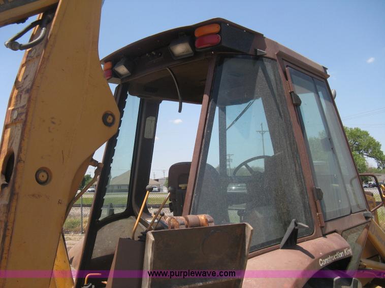 image for item A6430 1993 Case 580 Super K backhoe