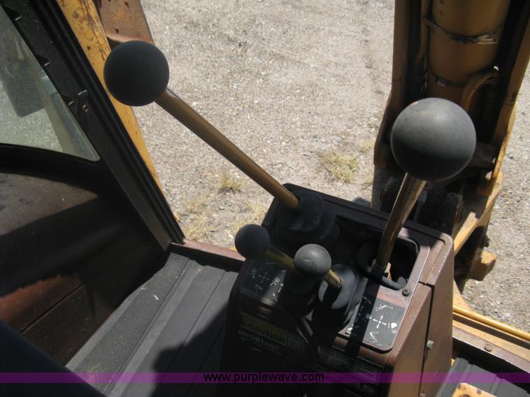 image for item A6430 1993 Case 580 Super K backhoe