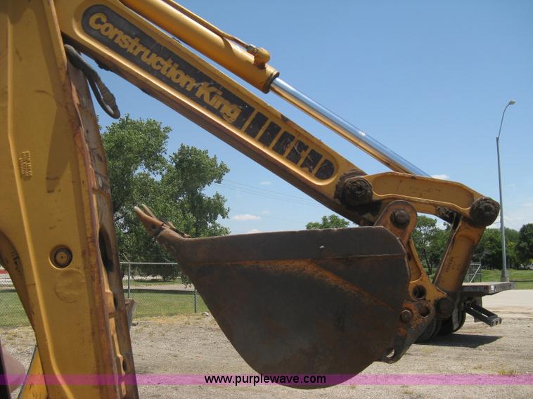 image for item A6430 1993 Case 580 Super K backhoe