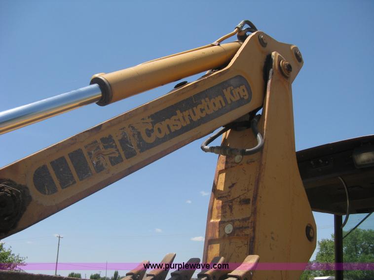 image for item A6430 1993 Case 580 Super K backhoe