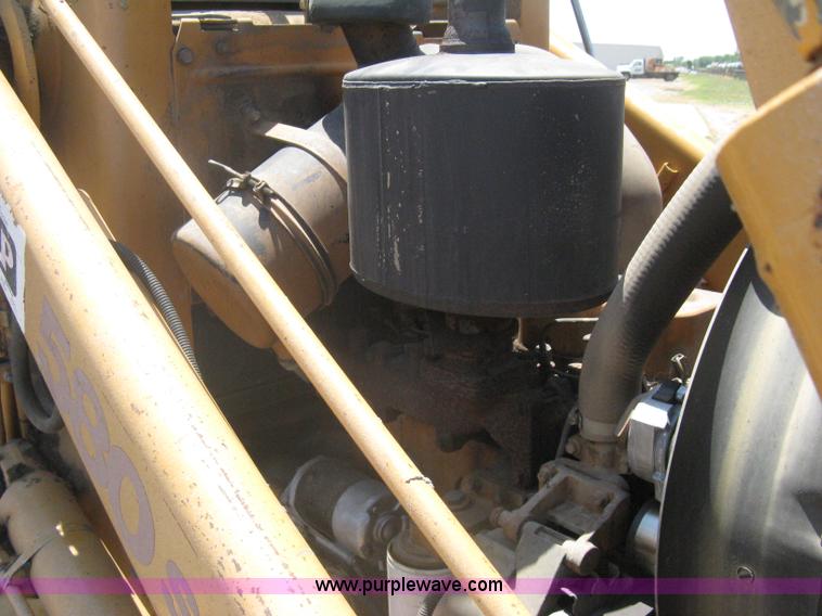 image for item A6430 1993 Case 580 Super K backhoe