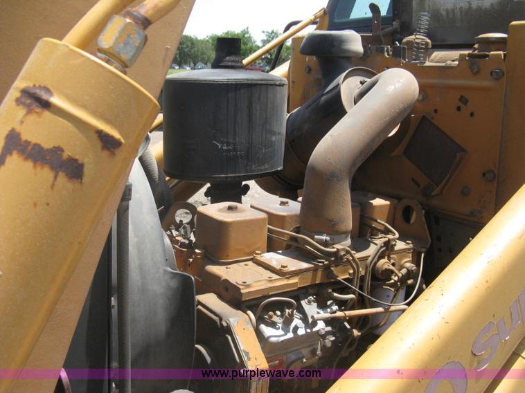 image for item A6430 1993 Case 580 Super K backhoe