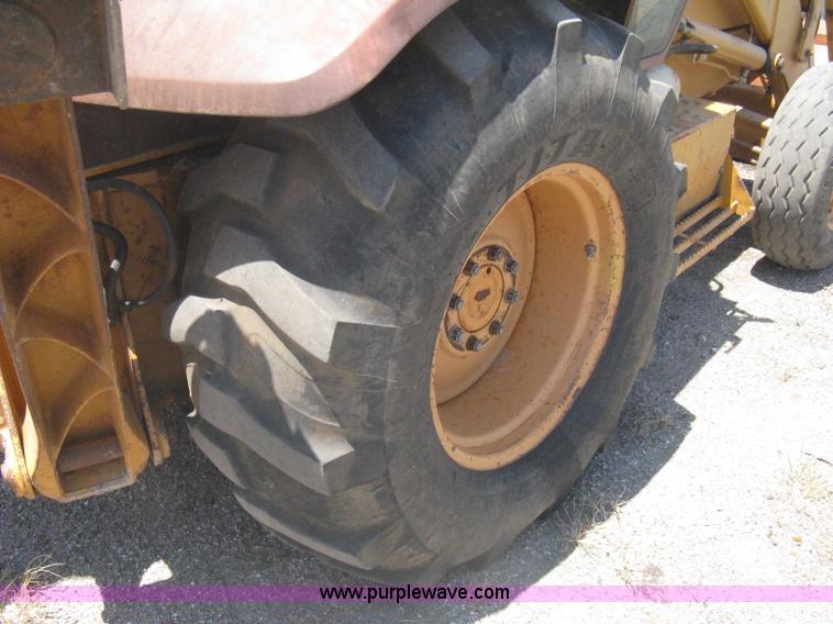 image for item A6430 1993 Case 580 Super K backhoe
