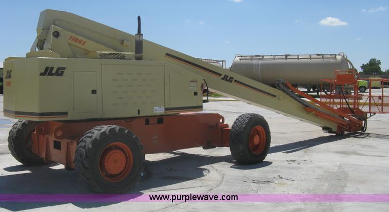 image for item A6433 1991 JLG 110HX boom lift