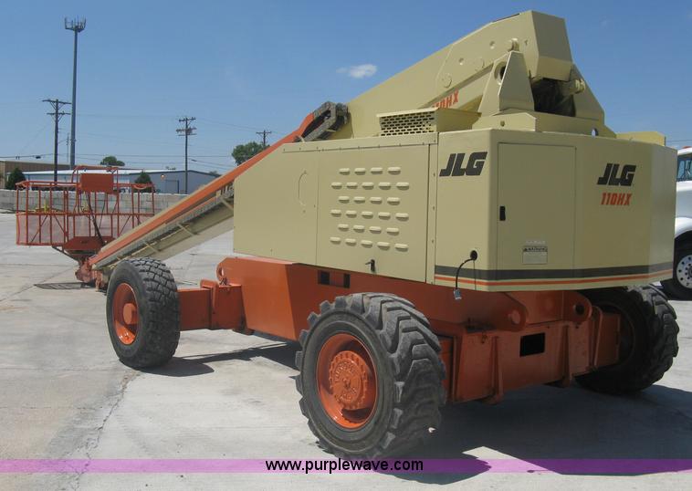 image for item A6433 1991 JLG 110HX boom lift