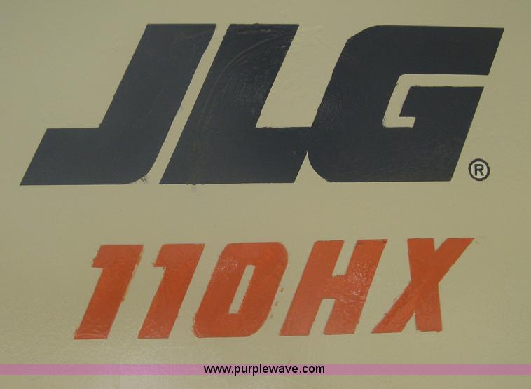 image for item A6433 1991 JLG 110HX boom lift