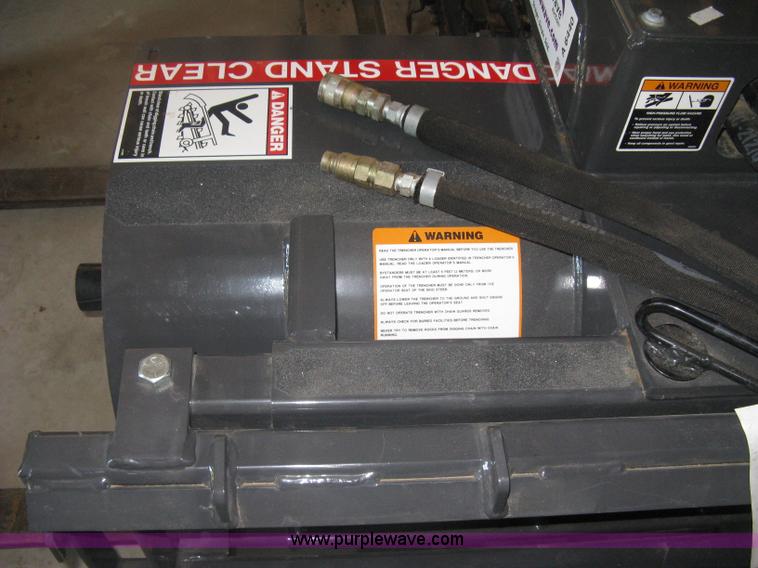 image for item A6440 Bradco 625 skid steer trencher attachment