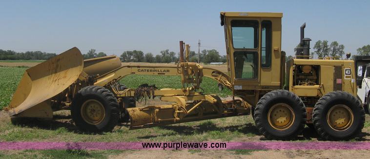 image for item A6441 1983 Caterpillar 120G motor grader
