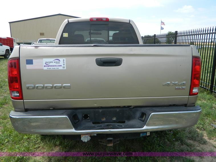 image for item B3749 2004 Dodge Ram 1500 Crew Cab pickup truck