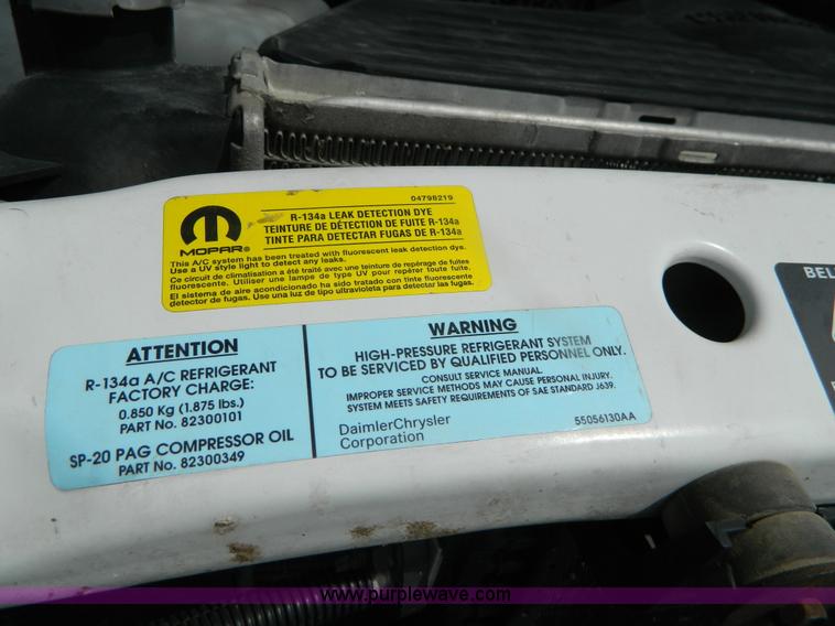 image for item B3754 2001 Dodge Ram 1500 pickup truck